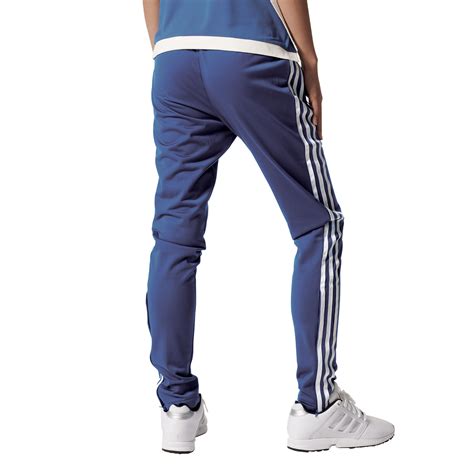 trainingshoodie damen zne adidas dunkelblau|Blaue Trainingshosen für Damen von adidas .